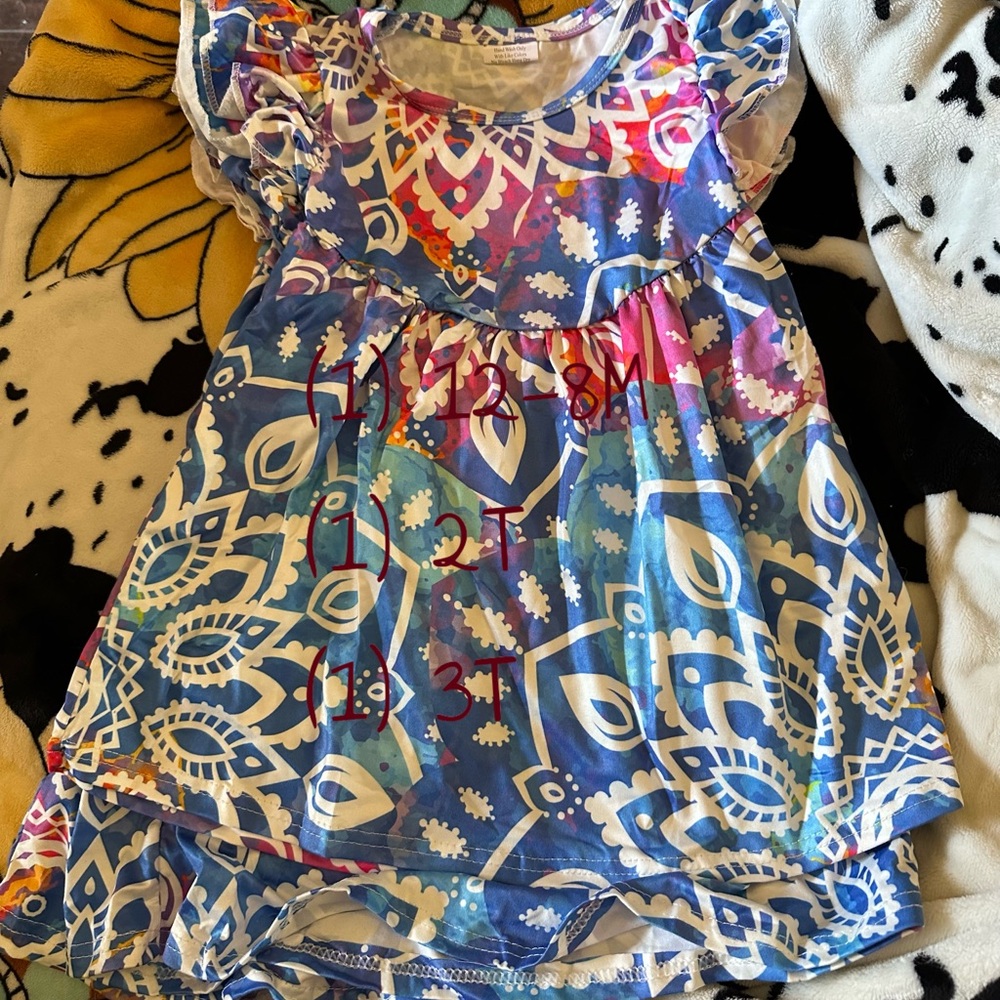 Colorful Patterned Dress